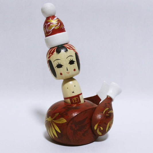 Christmas Turkey KOKESHI　※737