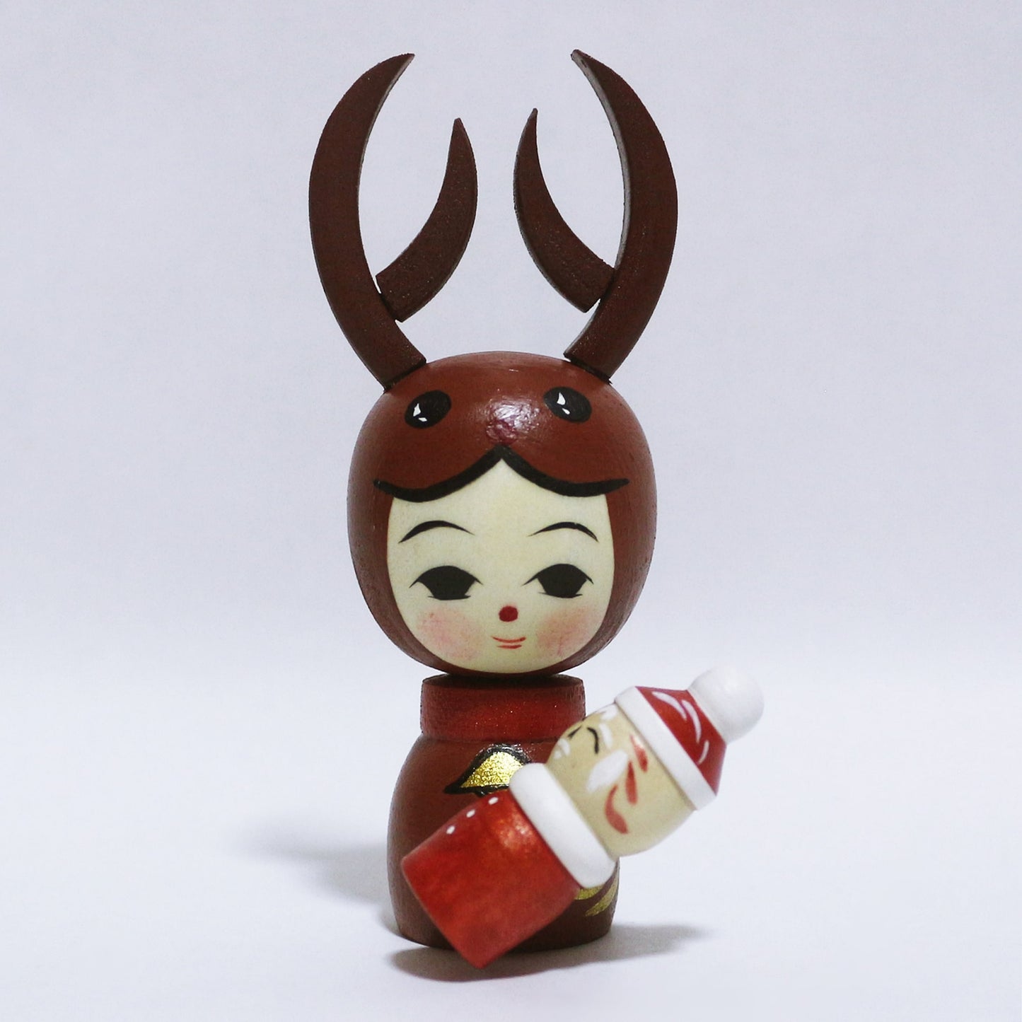 Christmas Reindeer KOKESHI　※747