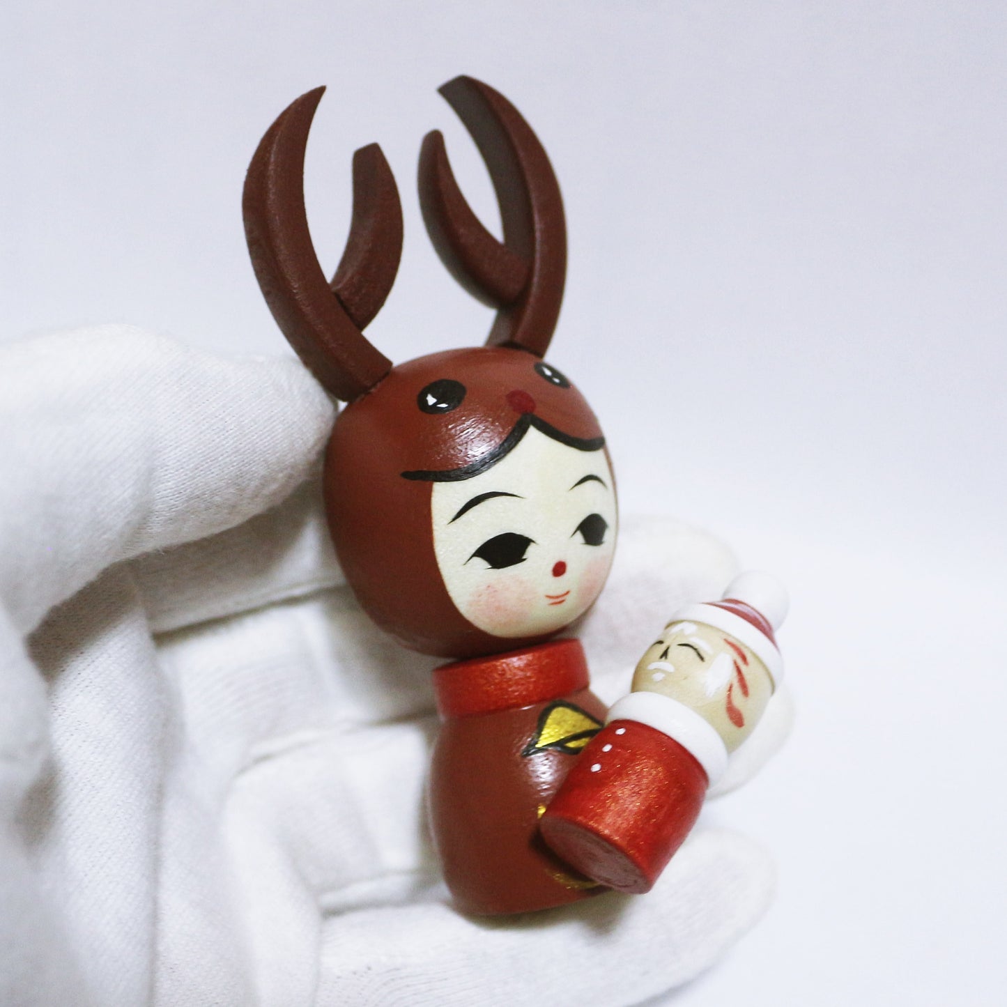 Christmas Reindeer KOKESHI　※747