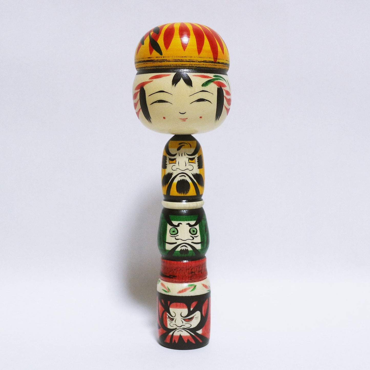 本人型 達磨　Noboru Wagatsuma Type DARUMA KOKESHI　※761