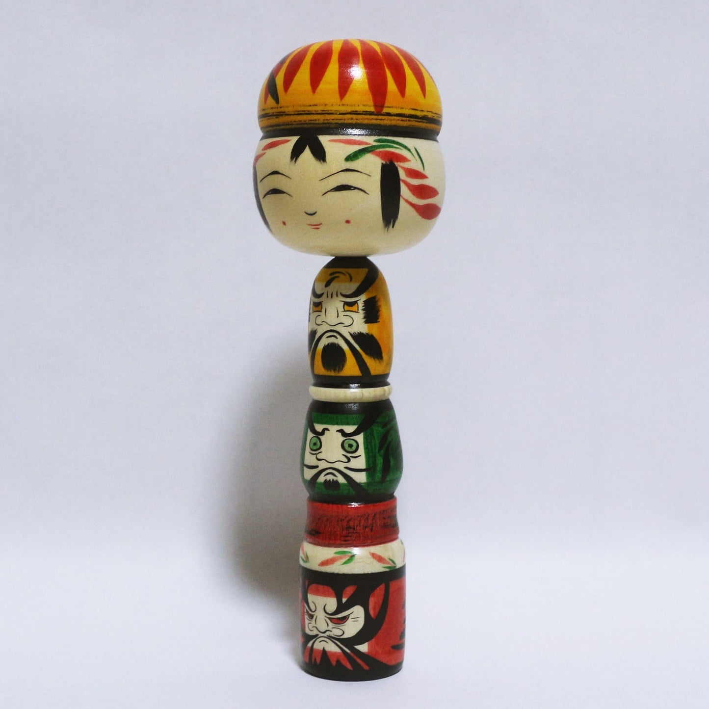 本人型 達磨　Noboru Wagatsuma Type DARUMA KOKESHI　※761