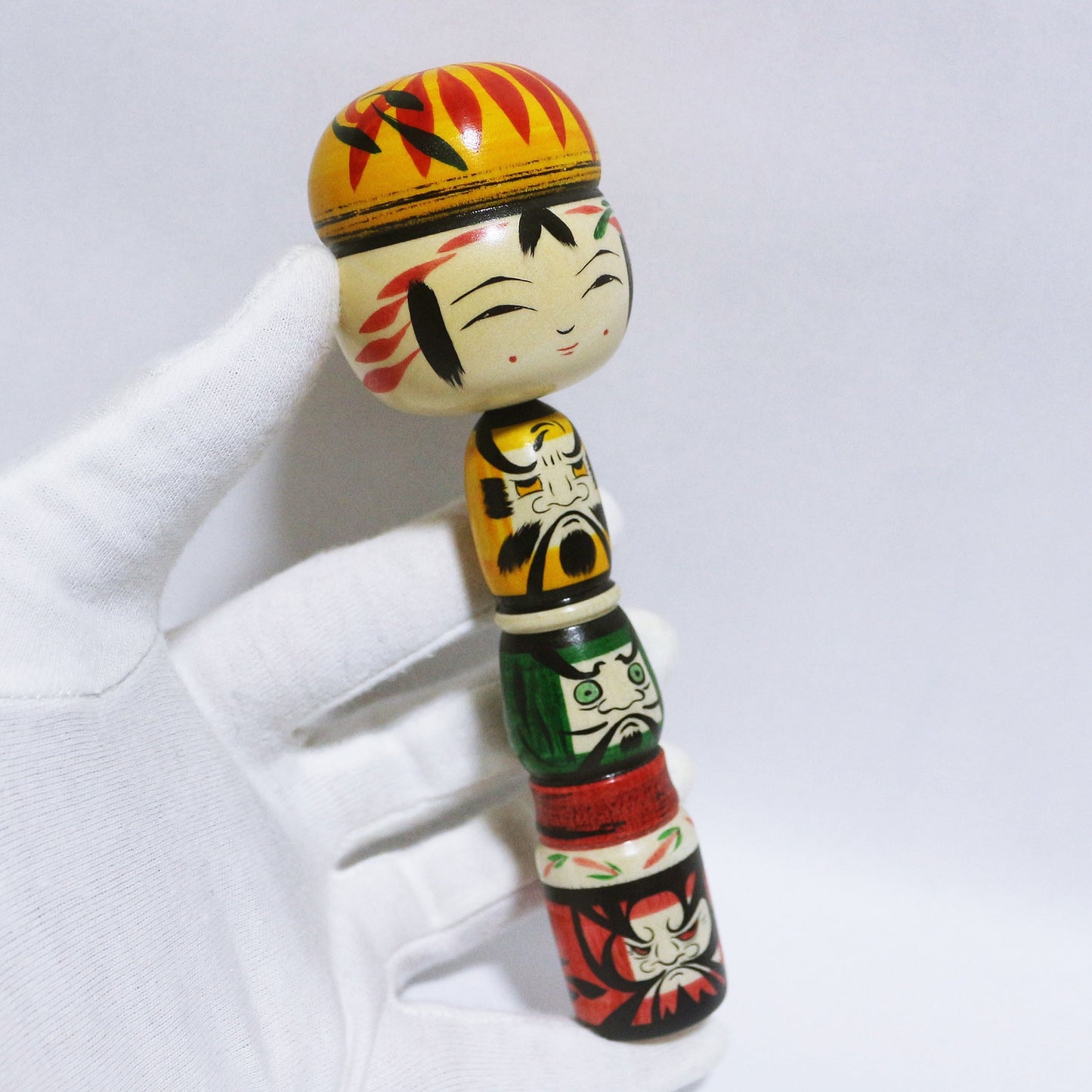 本人型 達磨　Noboru Wagatsuma Type DARUMA KOKESHI　※761