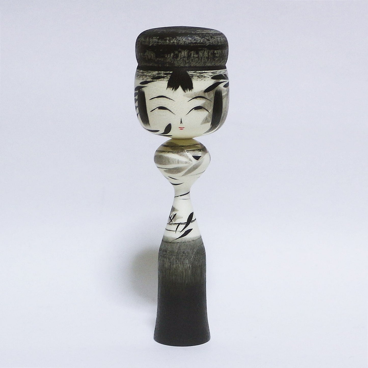 墨　髷　こけし　Sumi Kokeshi　※77