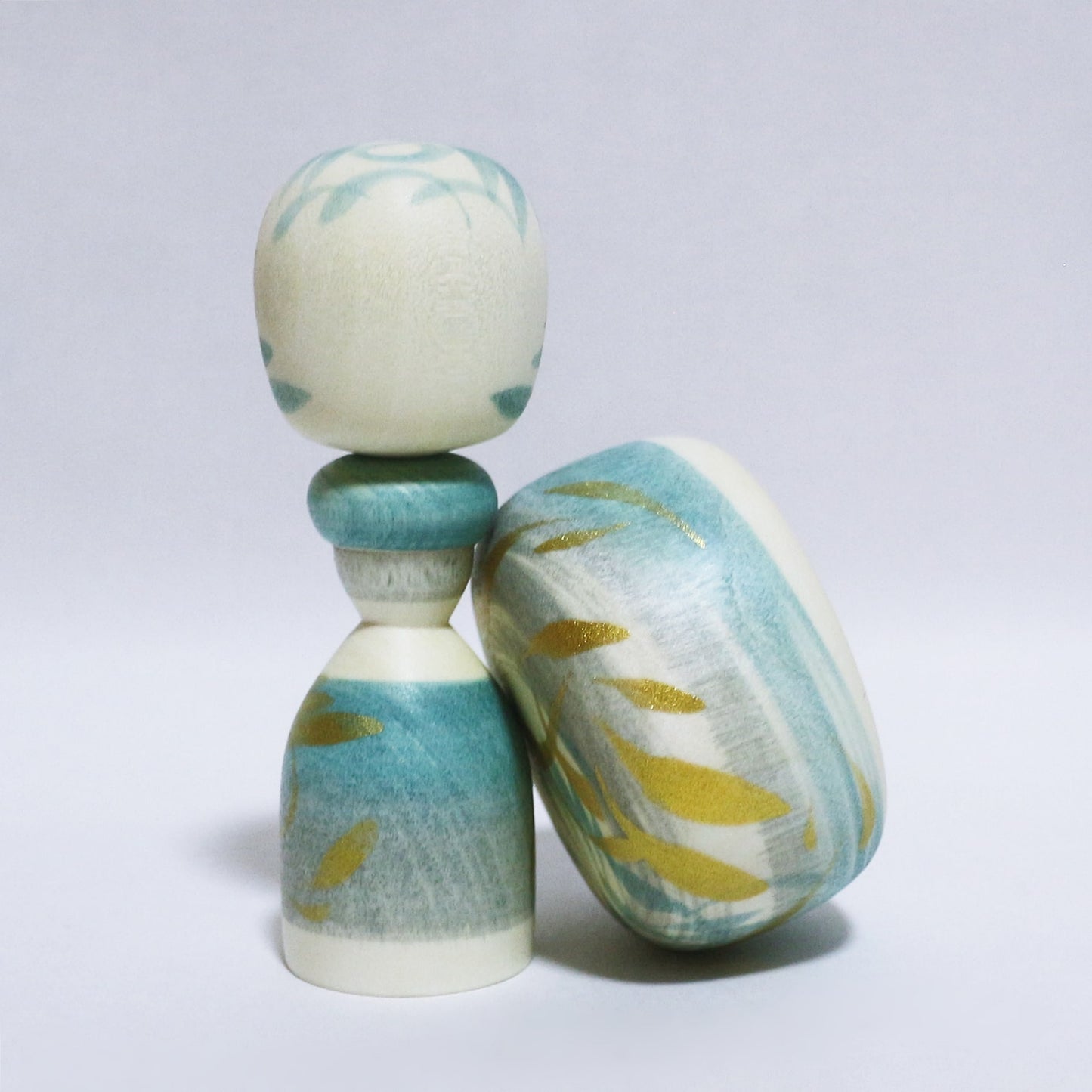 灰青　OSHOGATSU Gray Blue KOKESHI　※786