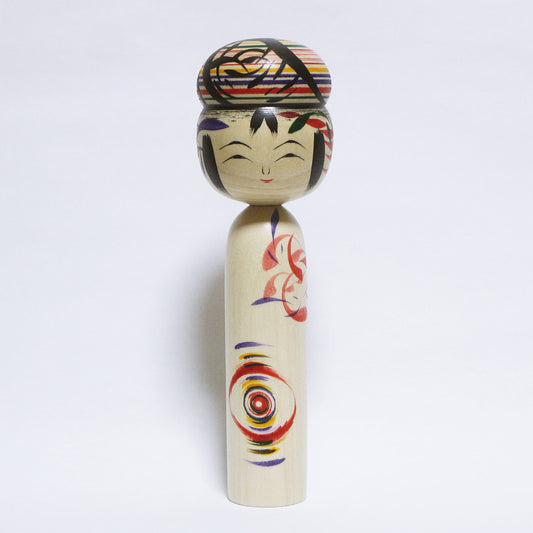 本人型　彩縁　Noboru Wagatsuma Style KOKESHI　※800