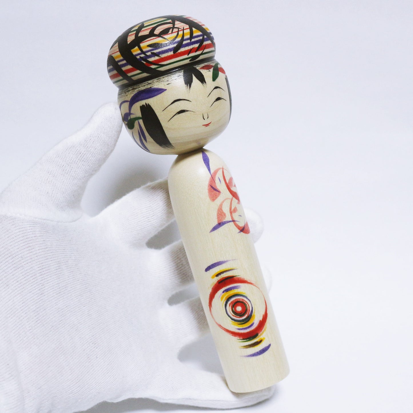 本人型　彩縁　Noboru Wagatsuma Style KOKESHI　※800