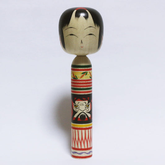 本人型　達磨　Noboru Wagatsuma Style DARUMA KOKESHI　※803