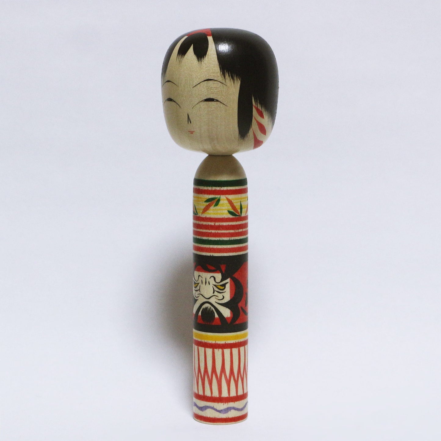 本人型　達磨　Noboru Wagatsuma Style DARUMA KOKESHI　※803