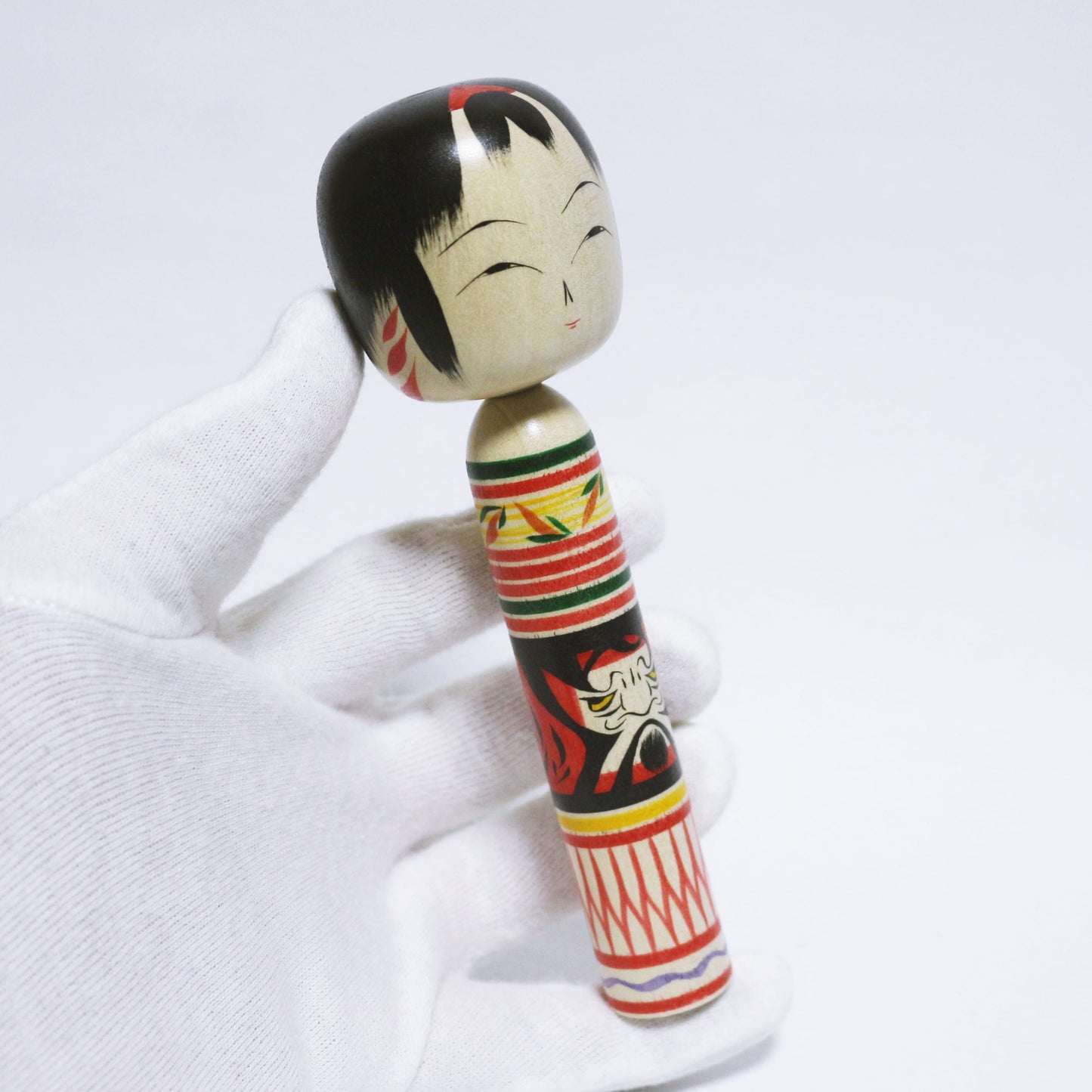 本人型　達磨　Noboru Wagatsuma Style DARUMA KOKESHI　※803