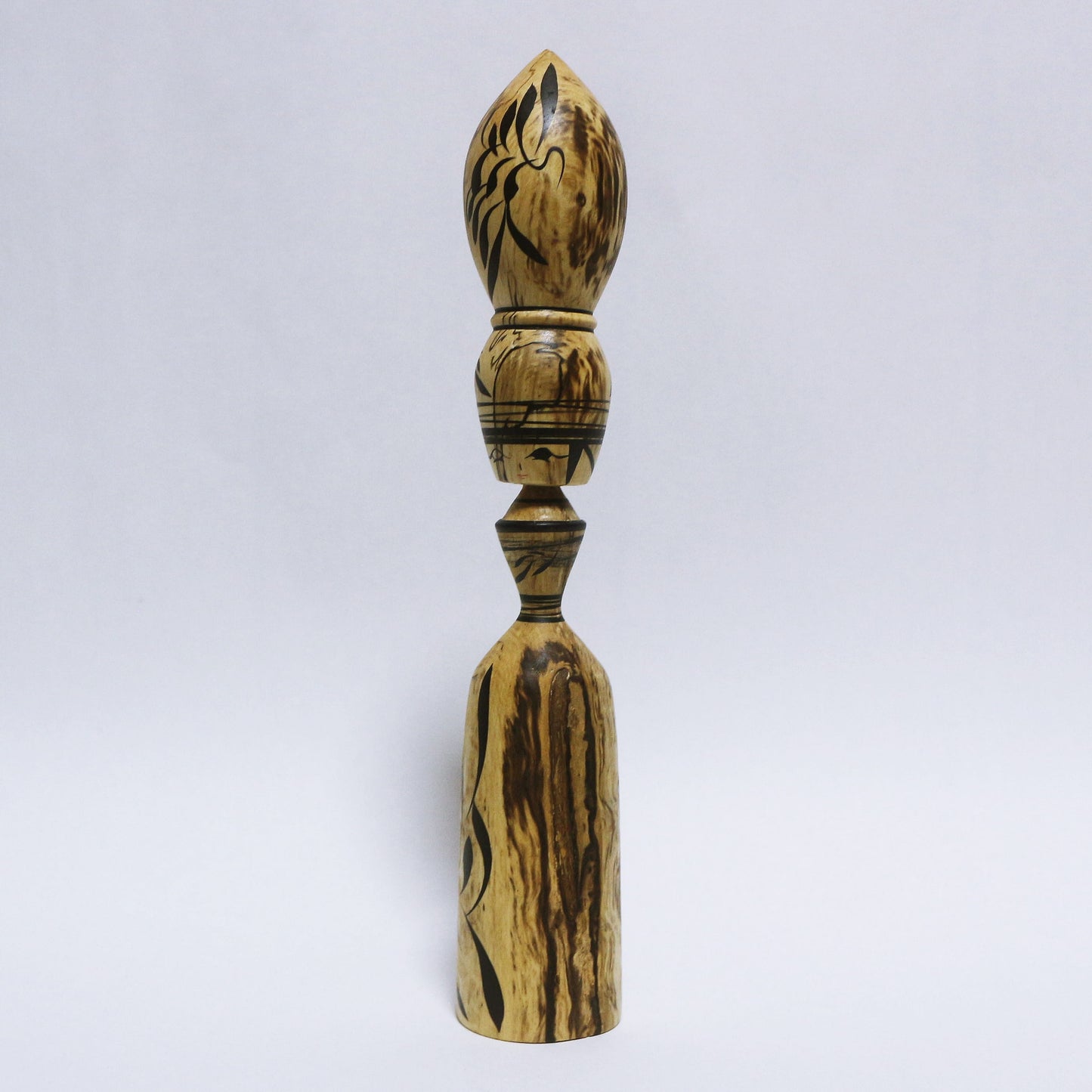 シデ・スポルテッド　Hornbeam Spalted KOKESHI　※824