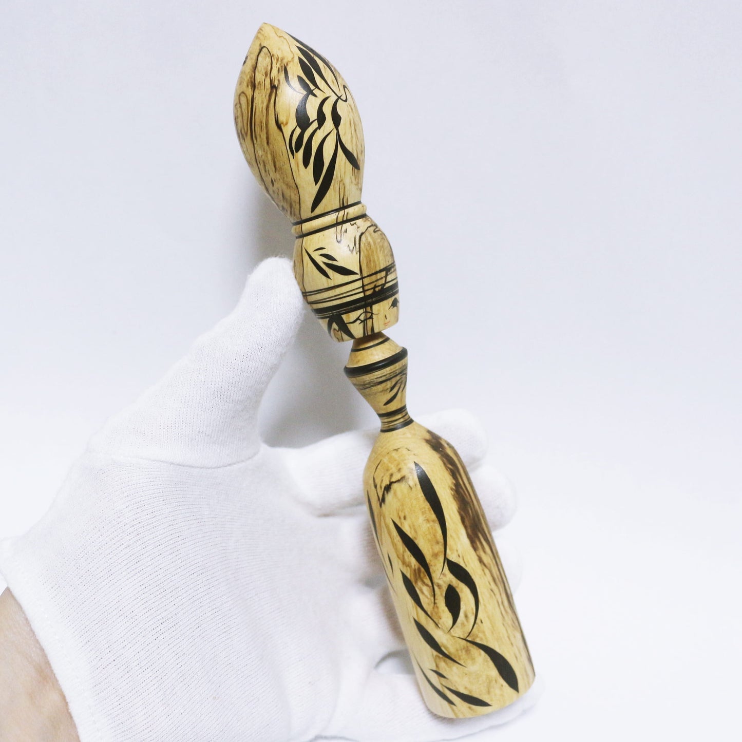 シデ・スポルテッド　Hornbeam Spalted KOKESHI　※824