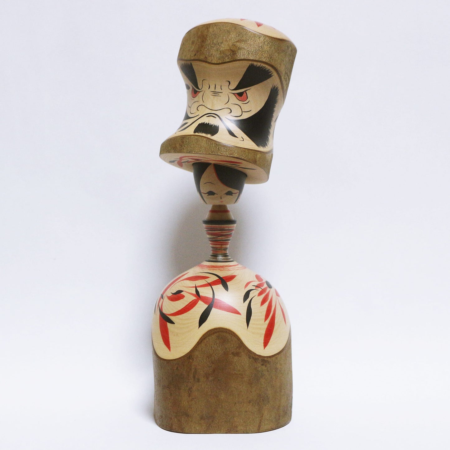 椿　達磨　Camellia DARUMA KOKESHI　※827