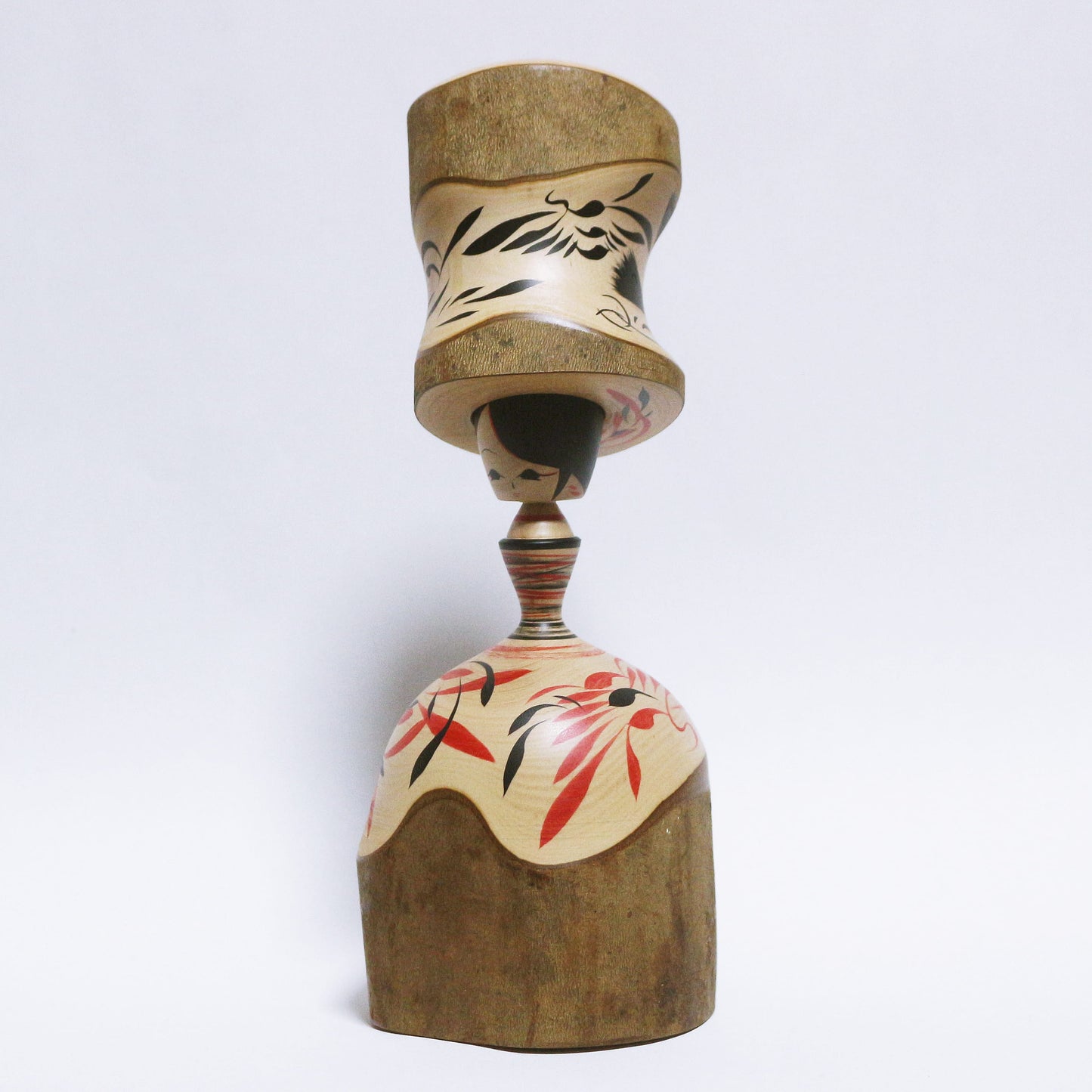 椿　達磨　Camellia DARUMA KOKESHI　※827
