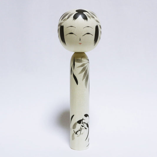 梅雨　曇天　墨　 Rainy season　cloudy sky　SUMI KOKESHI 　※848