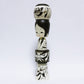 梅雨　曇天　墨　 達磨帯　Rainy season　cloudy sky　DARUMA-OBI　SUMI KOKESHI 　※849