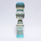 梅雨　曇天と雨　灰青　Rainy season　Cloudy and Rain　Gray blue　KOKESHI 　※853
