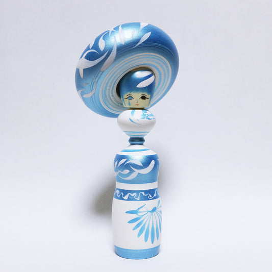 梅雨　雨上がり　Sky Blue　Rainy season　After the Rain　Sky Blue　TAMA-IRE KOKESHI　※858