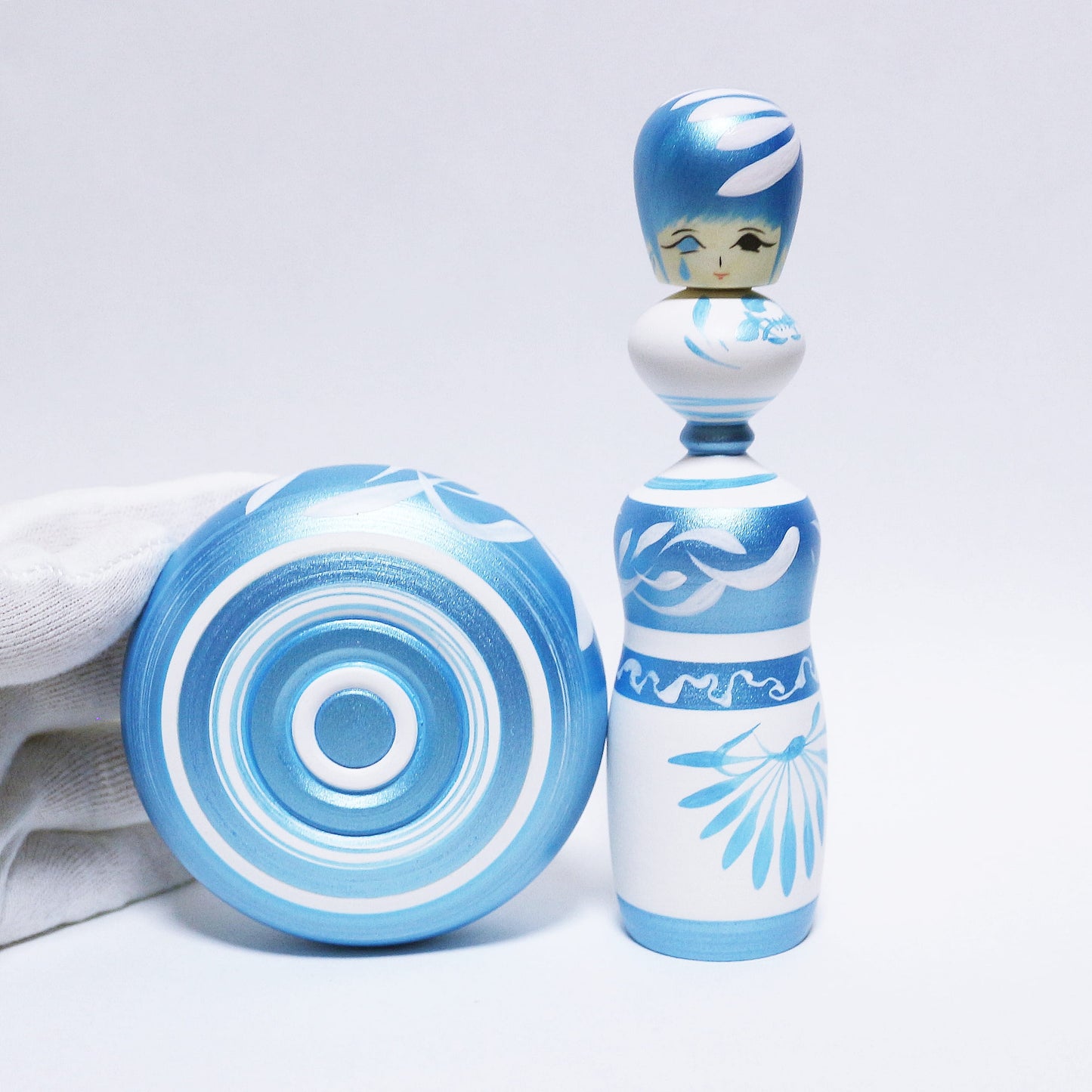 梅雨　雨上がり　Sky Blue　Rainy season　After the Rain　Sky Blue　TAMA-IRE KOKESHI　※858