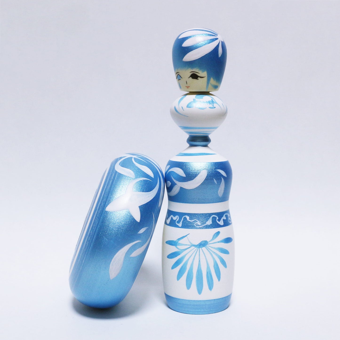 梅雨　雨上がり　Sky Blue　Rainy season　After the Rain　Sky Blue　TAMA-IRE KOKESHI　※858