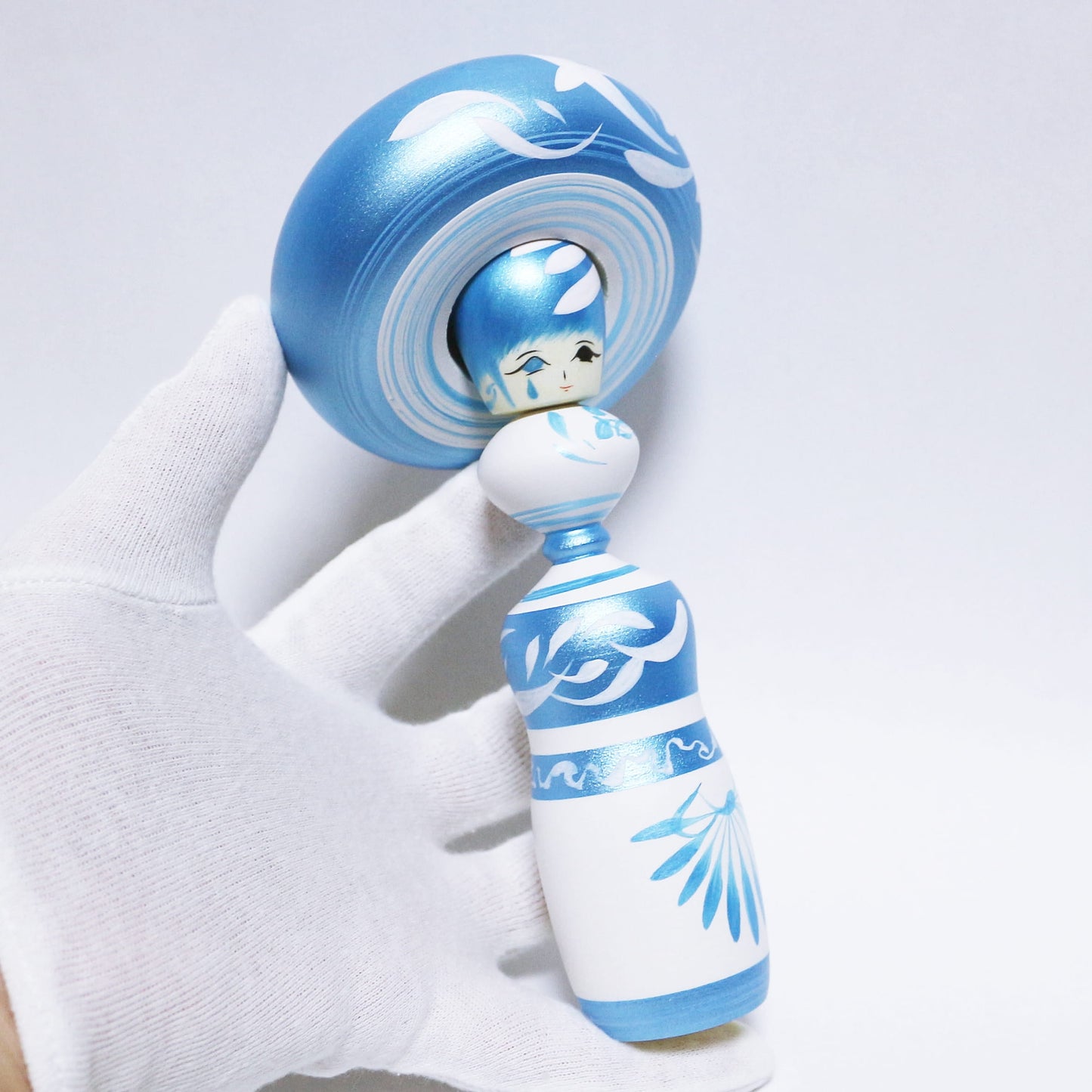 梅雨　雨上がり　Sky Blue　Rainy season　After the Rain　Sky Blue　TAMA-IRE KOKESHI　※858