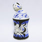 梅雨　雨　青紫　達磨玉入れえじこ　Rainy season　Japanese blue-purple　Rain　DARUMA TAMA-IRE EJIKO　※859