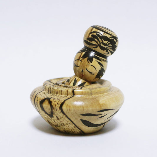 玉入れエジコ　希少材 シデ・スポルテッド　Rare Spalted Hornbeam　Baby TAMA-IRE EJIKO　※862