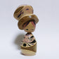 椿　帽子　達磨　Camellia　Hat　DARUMA　KOKESHI　※872