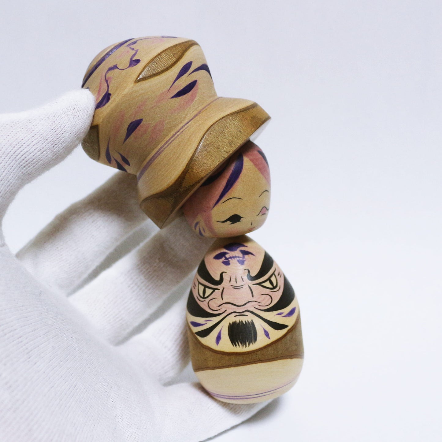 椿　帽子　達磨　Camellia　Hat　DARUMA　KOKESHI　※872