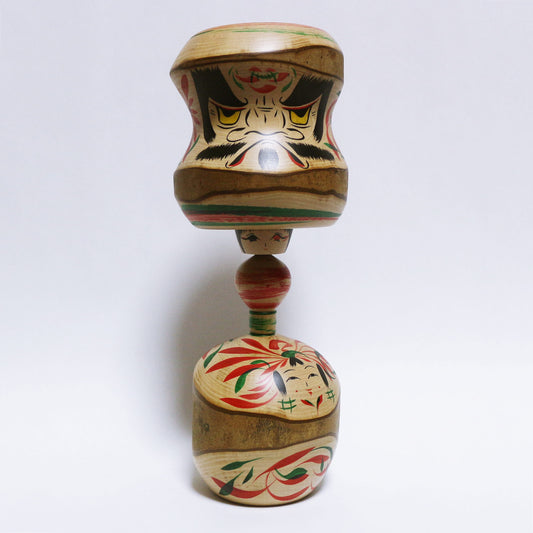 椿　帽子　達磨　Camellia　Hat　DARUMA　KOKESHI　※873