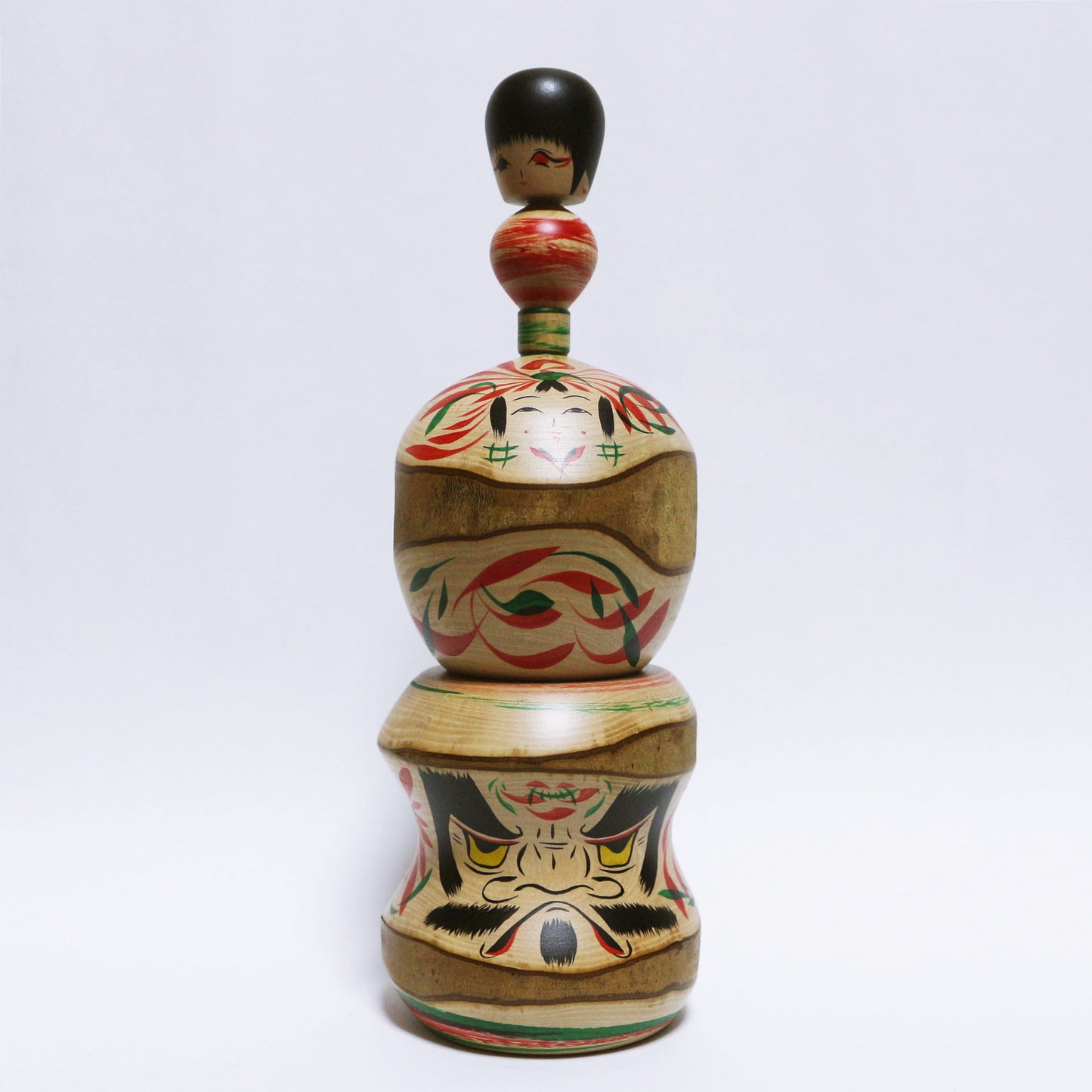 椿　帽子　達磨　Camellia　Hat　DARUMA　KOKESHI　※873