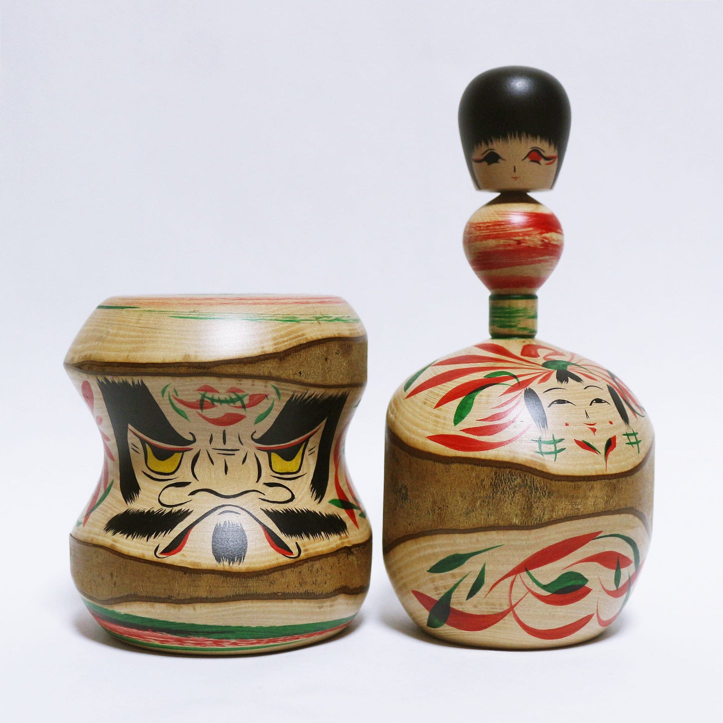 椿　帽子　達磨　Camellia　Hat　DARUMA　KOKESHI　※873