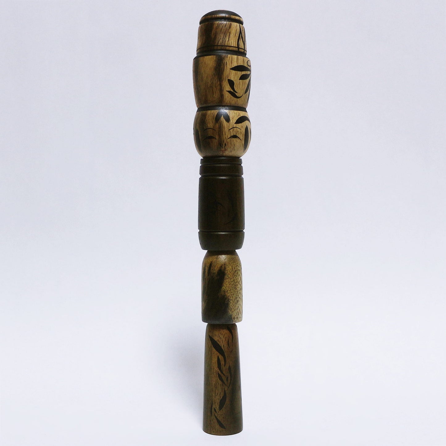 至高の和木　希少材 黒柿　The Supreme Japanese Wood　Rare Black persimmon　KOKESHI　※874