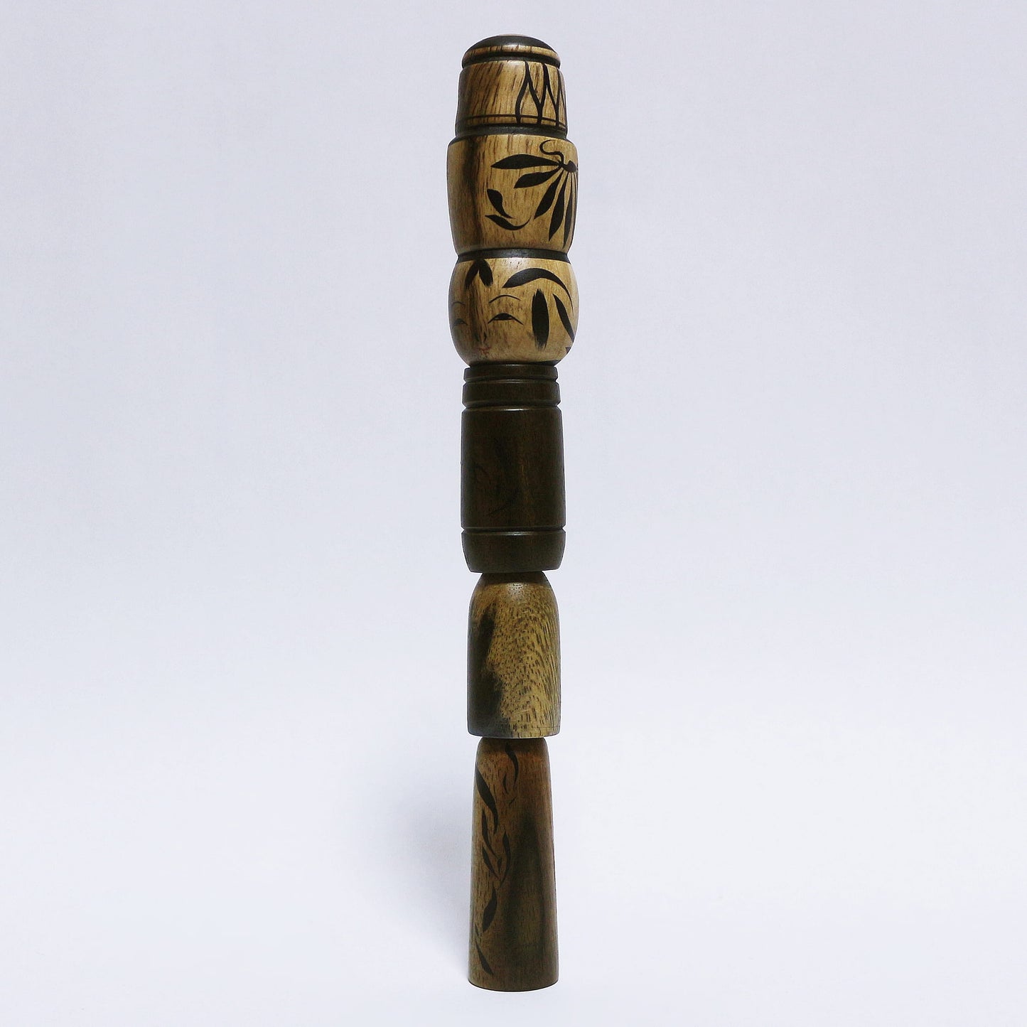 至高の和木　希少材 黒柿　The Supreme Japanese Wood　Rare Black persimmon　KOKESHI　※874