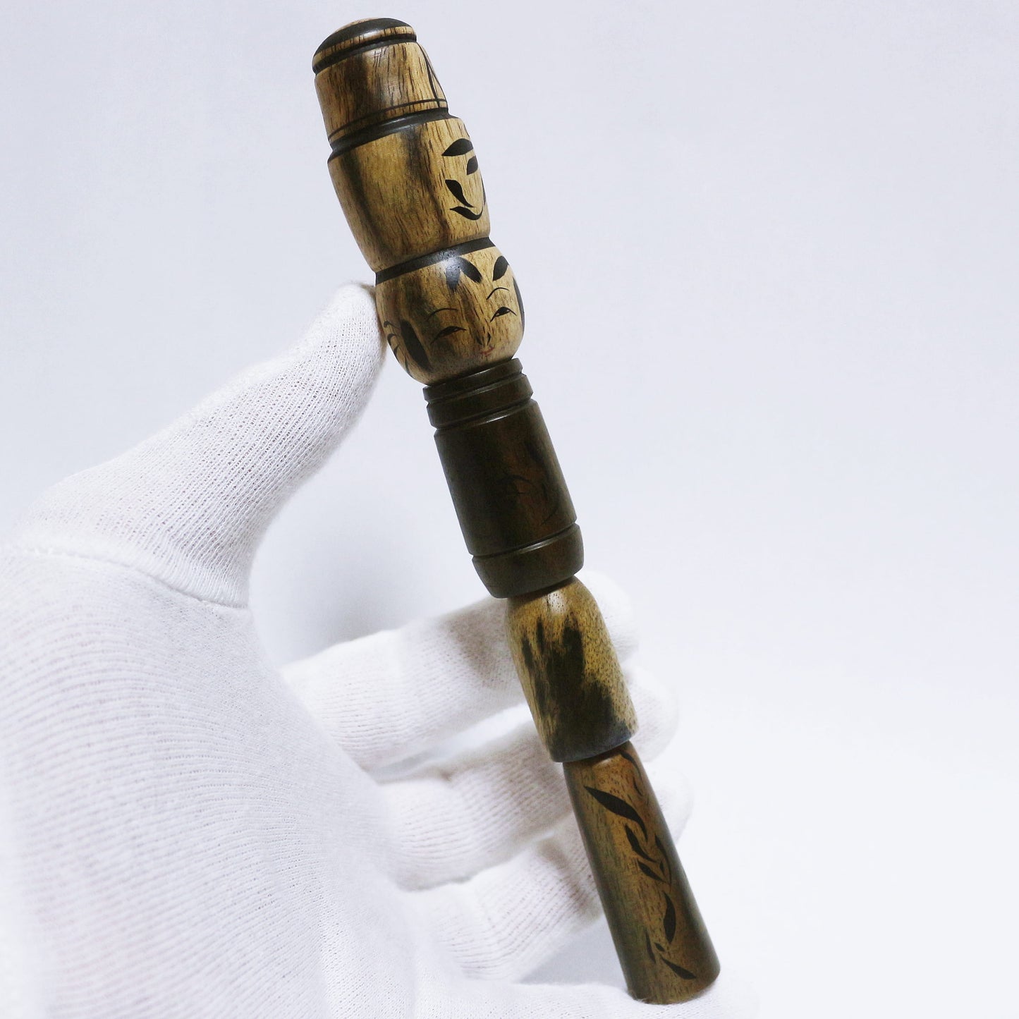 至高の和木　希少材 黒柿　The Supreme Japanese Wood　Rare Black persimmon　KOKESHI　※874