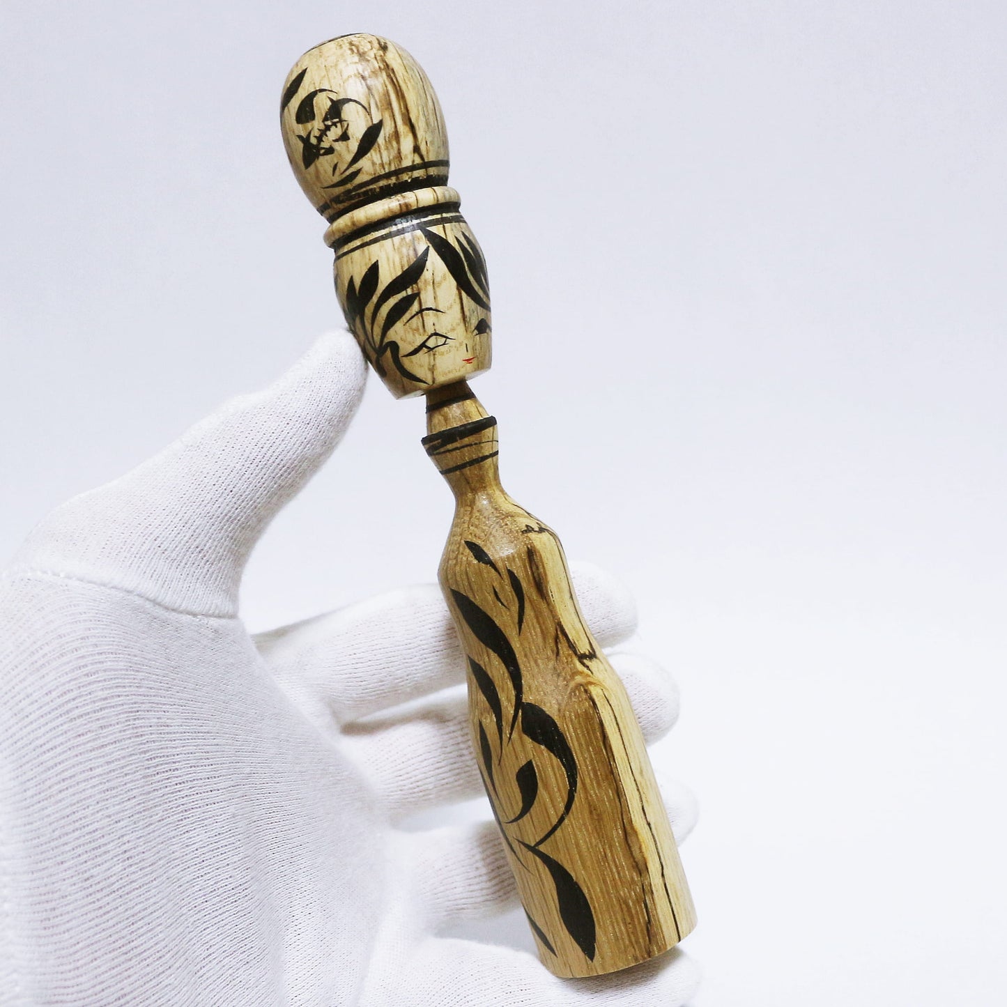 希少材 コナラ・スポルテッド　Rare Spalted Jolcham oak　KOKESHI　※877