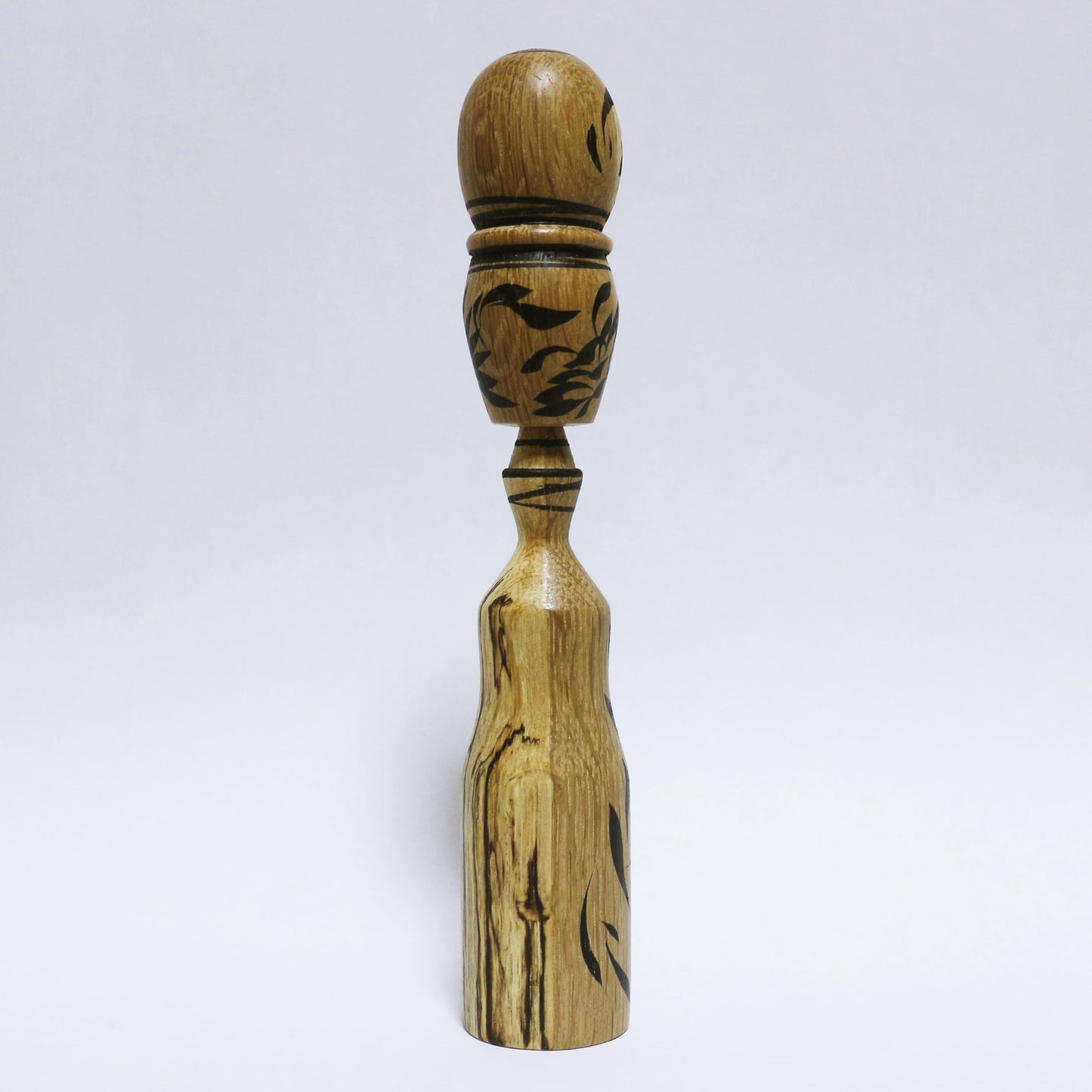 希少材 コナラ・スポルテッド　Rare Spalted Jolcham oak　KOKESHI　※877