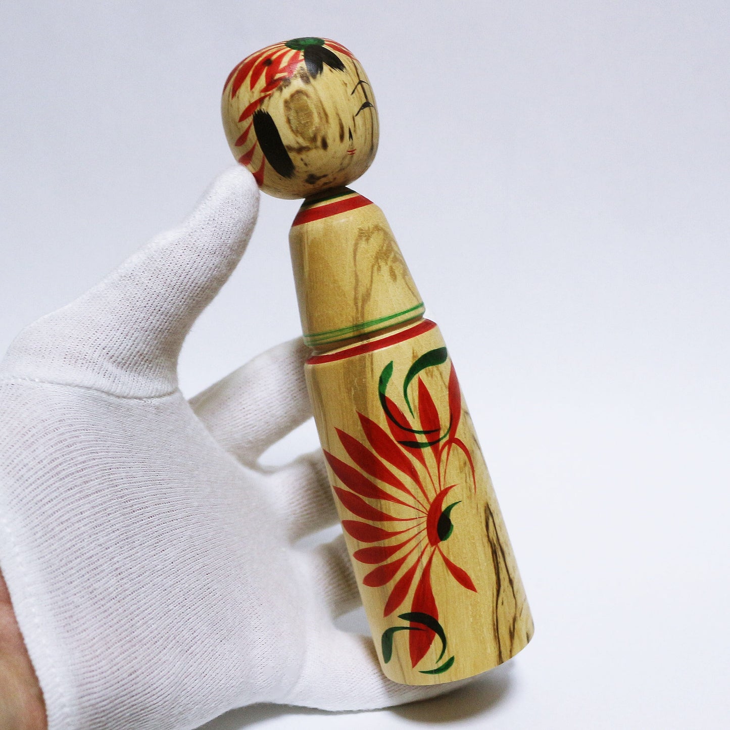 希少材 シデ・スポルテッド　Rare Spalted Hornbeam　KOKESHI　※879
