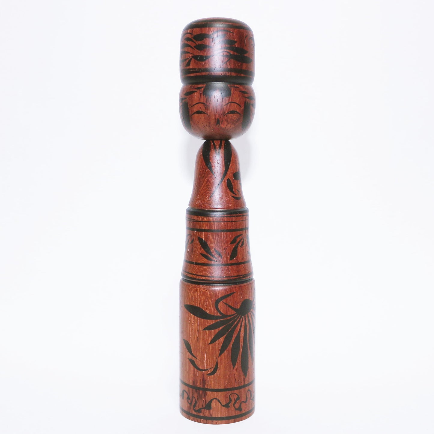 唐木三大銘木 希少材 紫檀　The Three Precious Woods of Karaki　Rare Rosewood　KOKESHI　※880