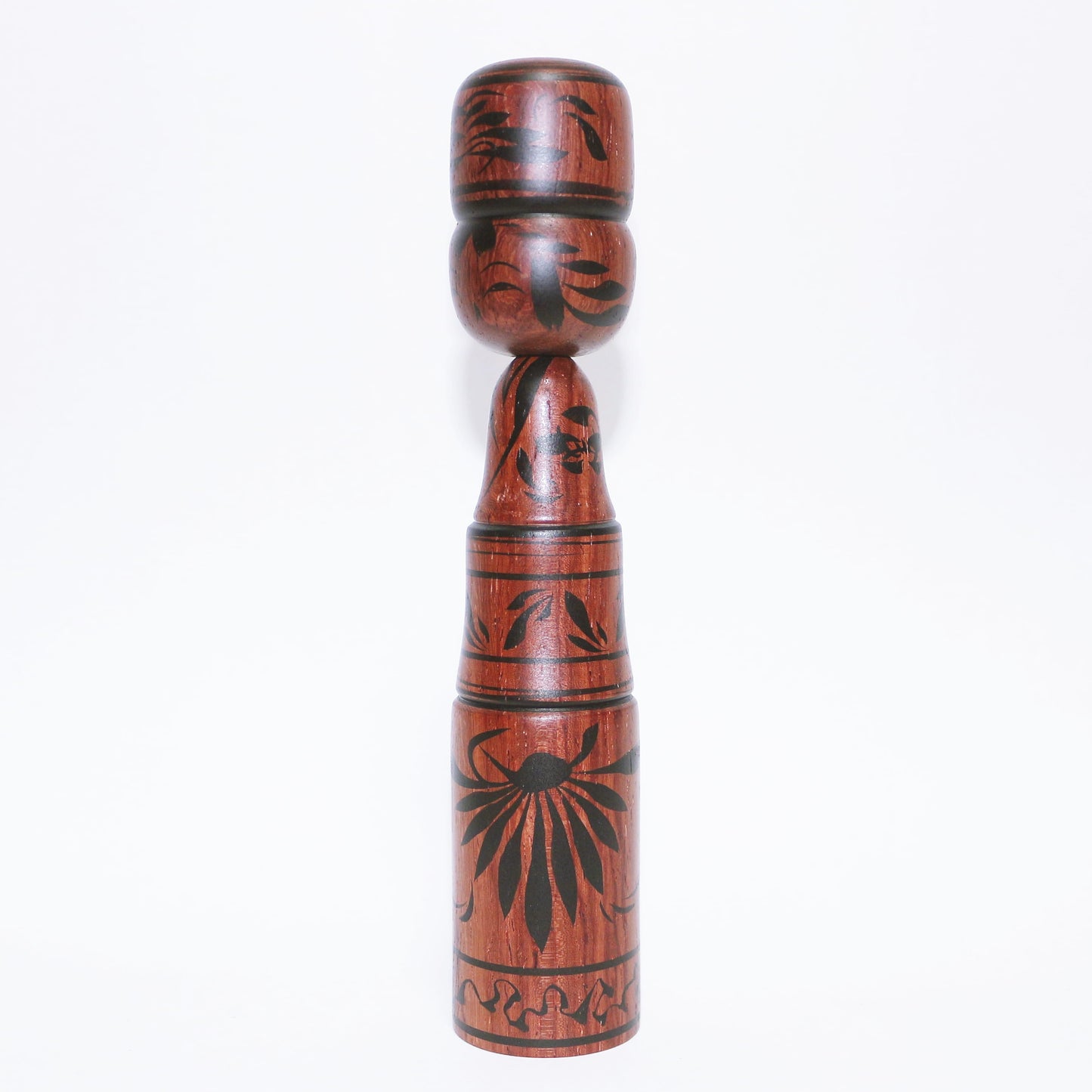 唐木三大銘木 希少材 紫檀　The Three Precious Woods of Karaki　Rare Rosewood　KOKESHI　※880