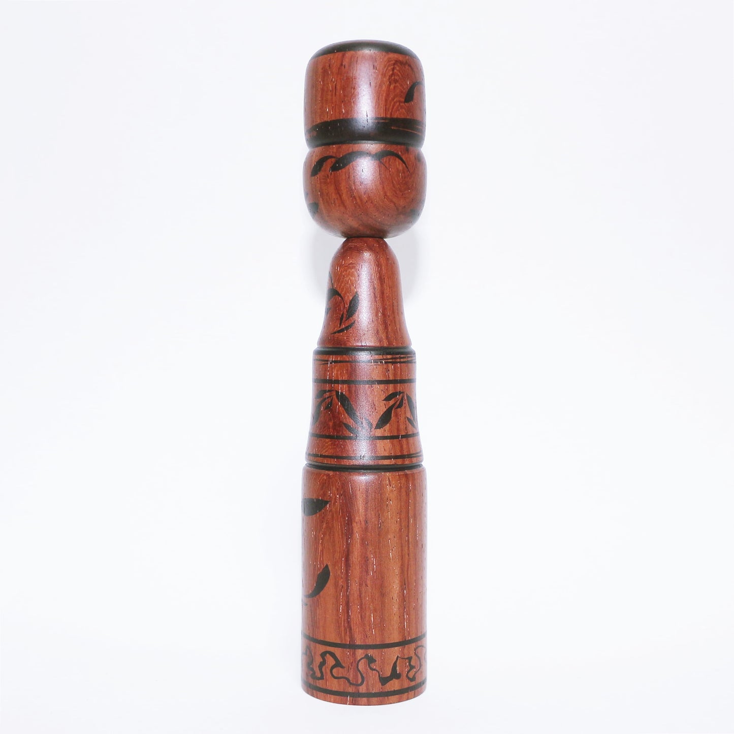 唐木三大銘木 希少材 紫檀　The Three Precious Woods of Karaki　Rare Rosewood　KOKESHI　※880
