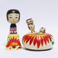 本人型　母子添い寝 玉入れえじこ帽子　Noboru Wagatsuma Style KOKESHI　Putting You to Sleep, Falling Asleep with You　TAMA-IRE Hat EJIKO　※890