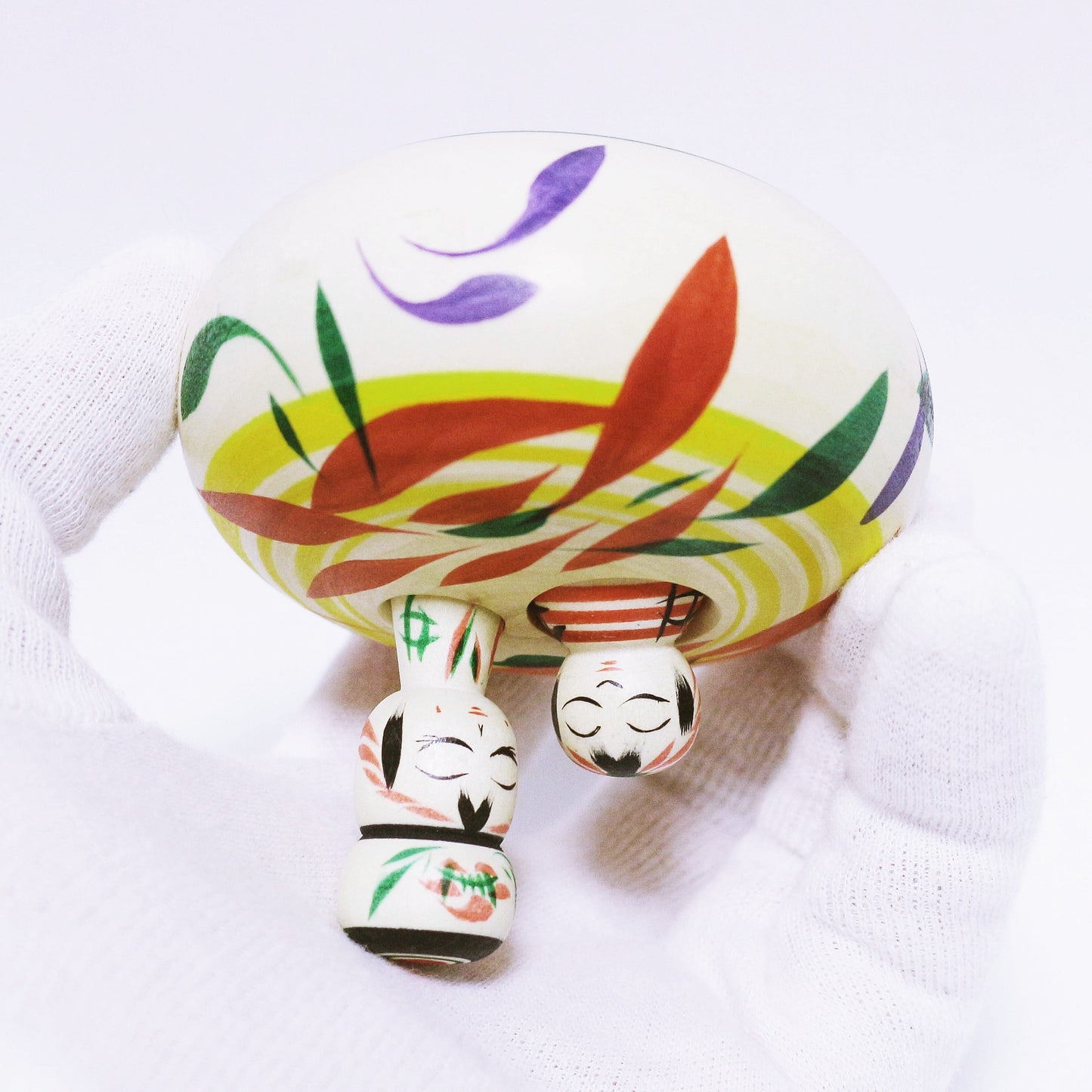 本人型　母子添い寝 玉入れえじこ帽子　Noboru Wagatsuma Style KOKESHI　Putting You to Sleep, Falling Asleep with You　TAMA-IRE Hat EJIKO　※890