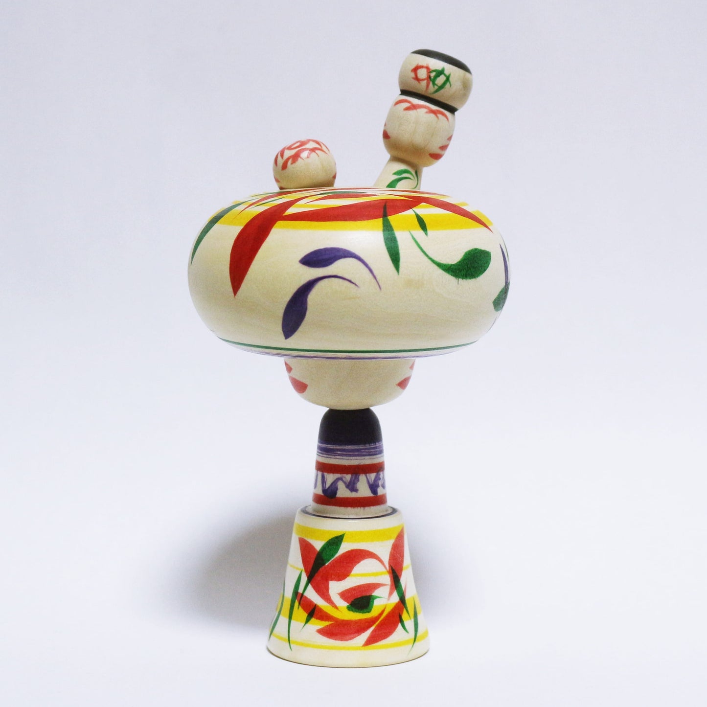 本人型　母子添い寝 玉入れえじこ帽子　Noboru Wagatsuma Style KOKESHI　Putting You to Sleep, Falling Asleep with You　TAMA-IRE Hat EJIKO　※890
