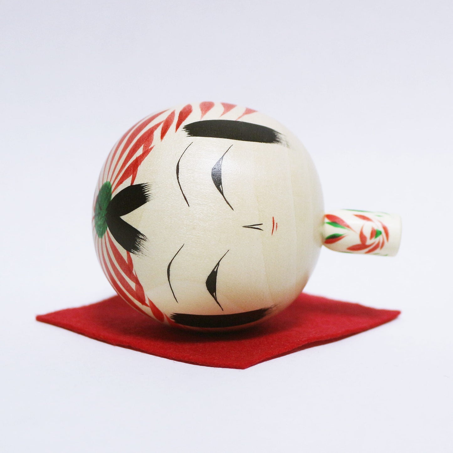違和感こけし「頭が重いよぉ」　Head is heavy　Surreal KOKESHI　※894