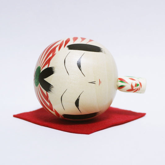 違和感こけし「頭が重いよぉ」　Head is heavy　Surreal KOKESHI　※894