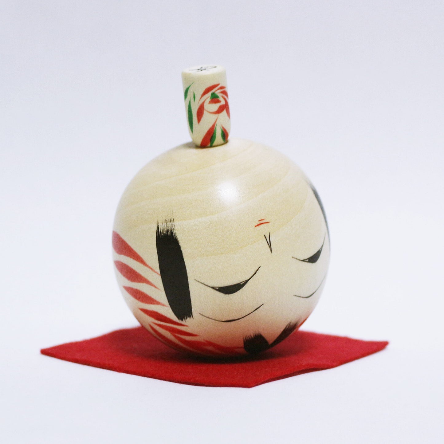 違和感こけし「頭が重いよぉ」　Head is heavy　Surreal KOKESHI　※894