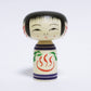 違和感こけし「頭が潰れているよぉ」　Squashed head　Surreal KOKESHI　※898