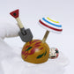 鹿児島　砂むし温泉　パラソル独楽　日本縦断こけし 2/47　KAGOSHIMA　Steam Sand Bath　Parasol / Umbrella spinning top　Japan-crossing KOKESHI 1/47　※902