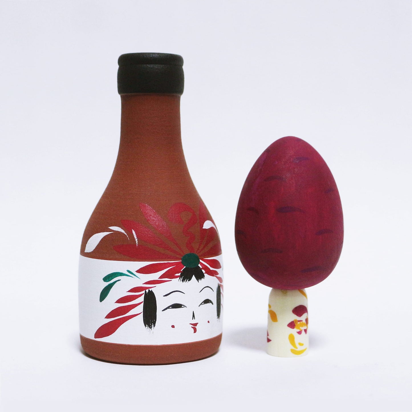 鹿児島　芋焼酎　日本縦断こけし 2/47　KAGOSHIMA　Sweet potato shochu　Japan-crossing KOKESHI 1/47　※905