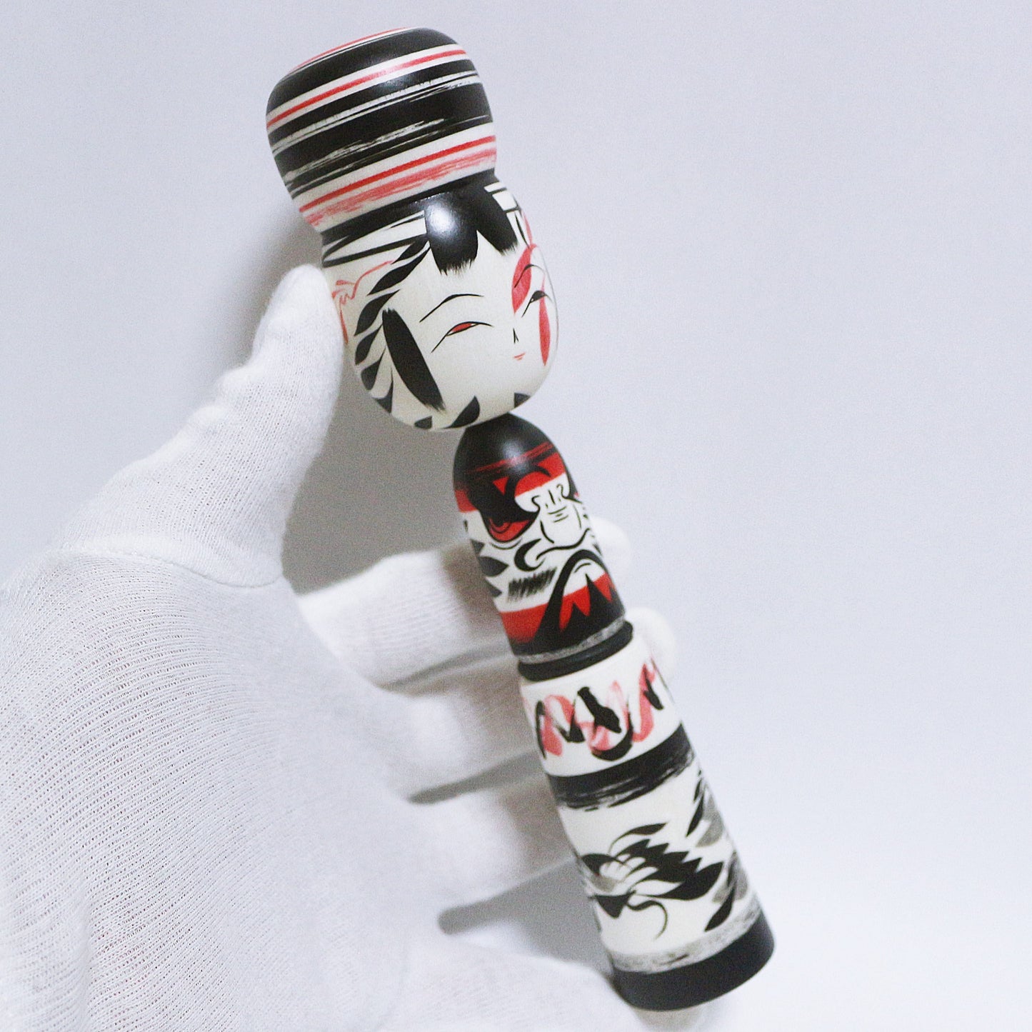 本人型　達磨　Noboru Wagatsuma Style　DARUMA KOKESHI　※922